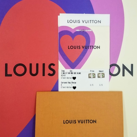BNIB Louis Vuitton Game On White Zippy Wallet - Picture 6 of 6